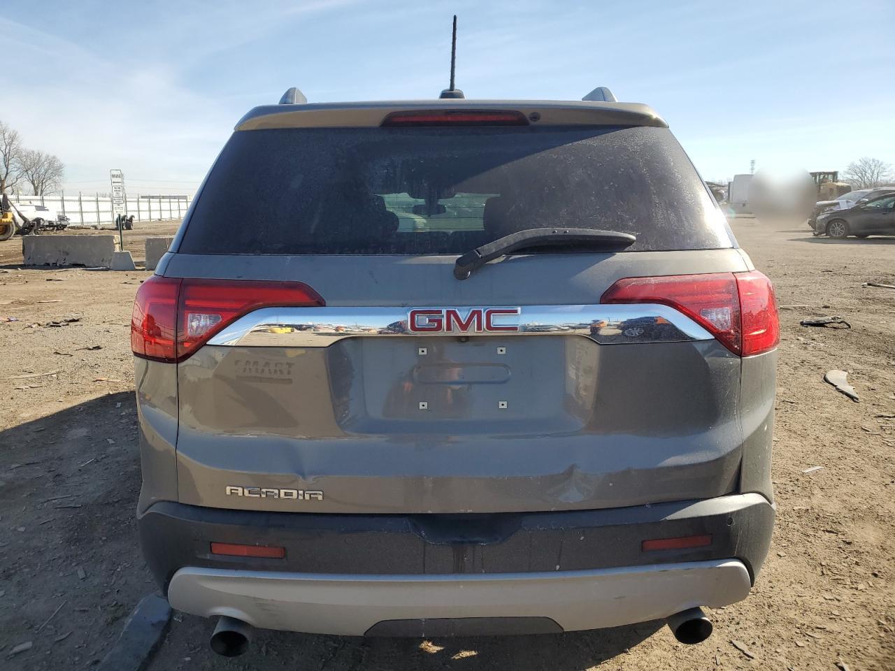2019 GMC Acadia VIN 1GKKNLLS9KZ254205 Copart auction photo, front end / rear end damage thumbnail 6