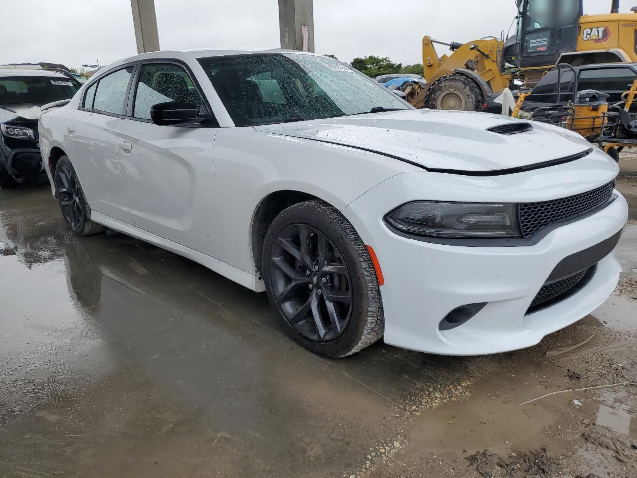 2020 Dodge Charger VIN 2C3CDXHG0LH219928 Copart auction photo, rear end / side damage thumbnail 4
