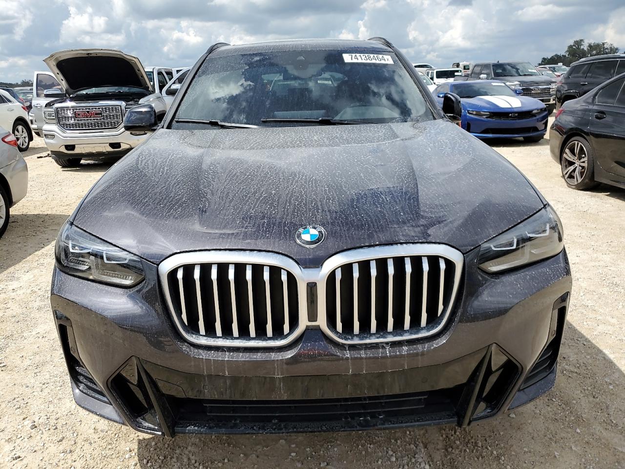 2022 BMW X3 VIN 5UX43DP0XN9M21070 Copart auction photo, water/flood damage thumbnail 5