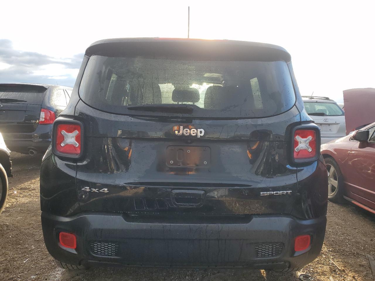 2019 Jeep Renegade VIN ZACNJBABXKPK10047 Copart auction photo, front end damage thumbnail 6