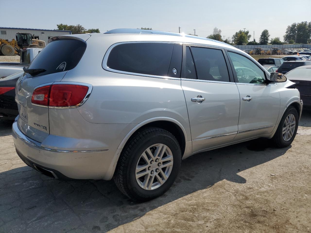 2013 Buick Enclave VIN 5GAKVBKD3DJ236004 Copart auction photo, front end damage thumbnail 3