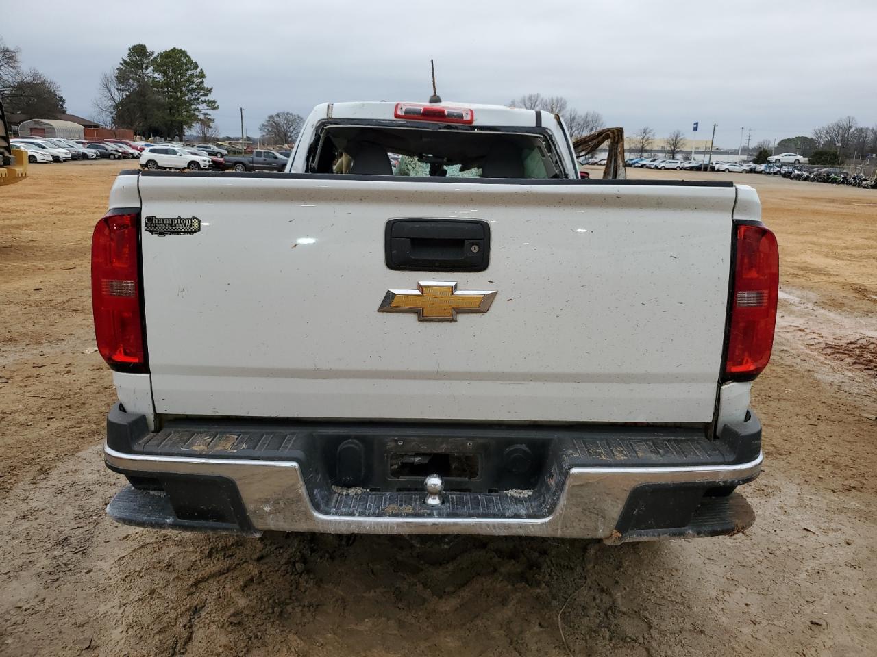 2019 Chevrolet Colorado VIN 1GCHSBEAXK1220995 Copart auction photo, rollover damage thumbnail 6
