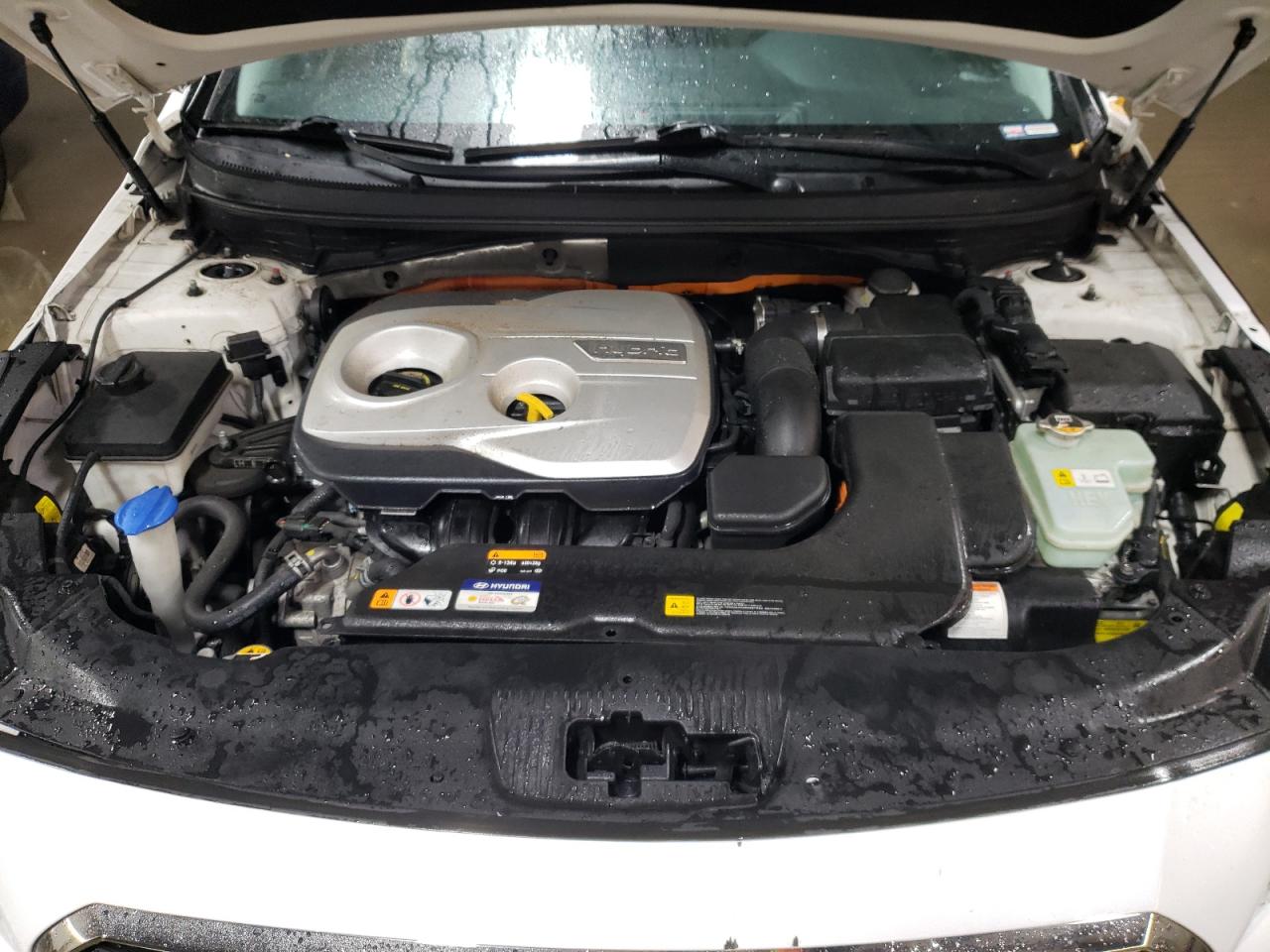 2017 Hyundai Sonata VIN KMHE34L3XHA075283 Copart auction photo, front end damage thumbnail 11