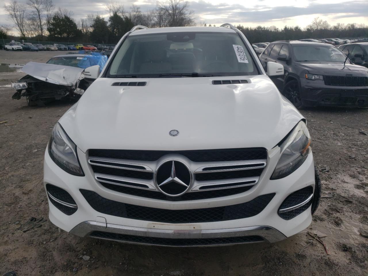 2016 Mercedes-Benz GLE VIN 4JGDA5HB6GA792818 Copart auction photo, front end / side damage thumbnail 5