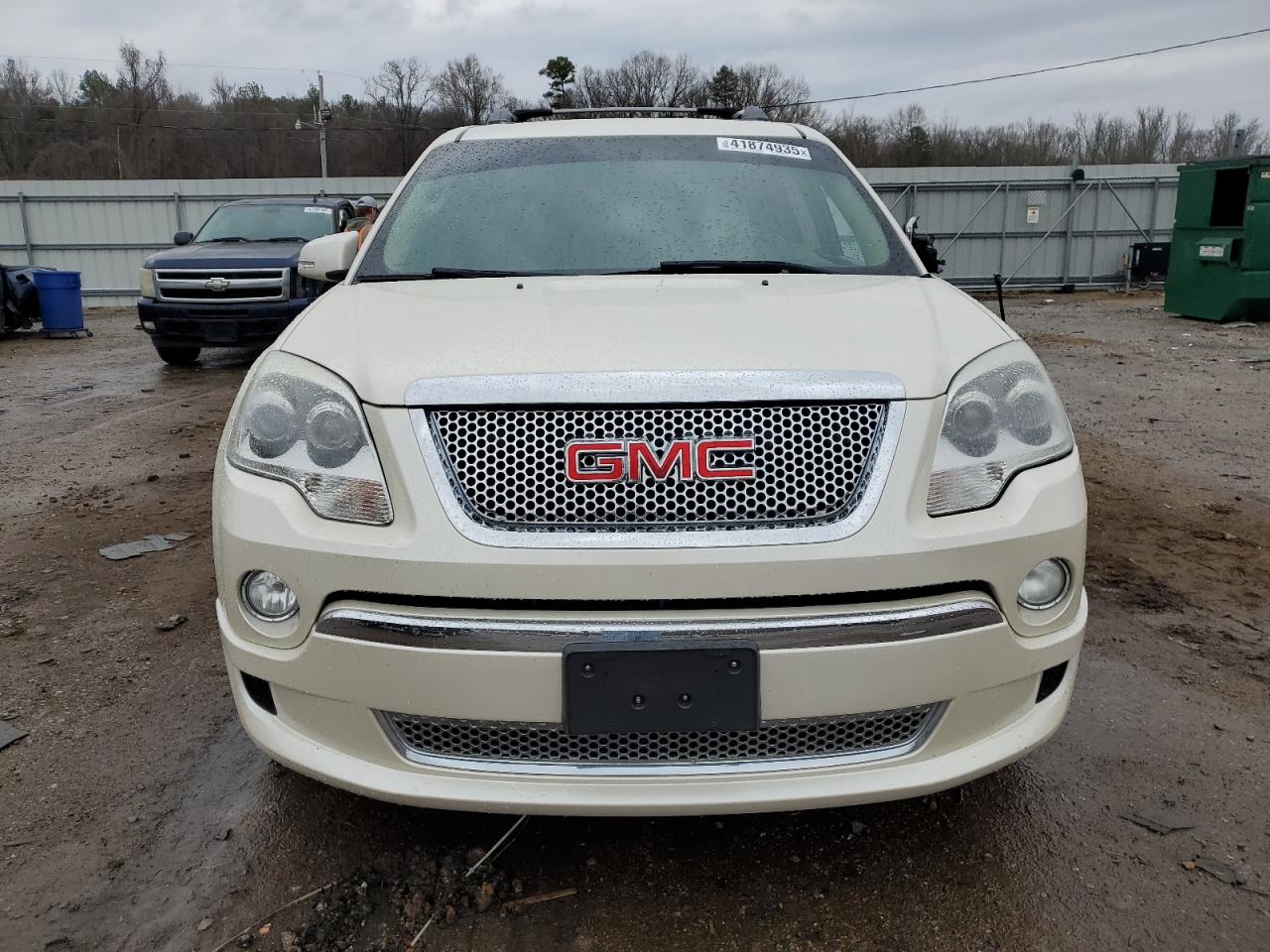 2011 GMC Acadia VIN 1GKKRTED1BJ334700 Copart auction photo, side damage thumbnail 5