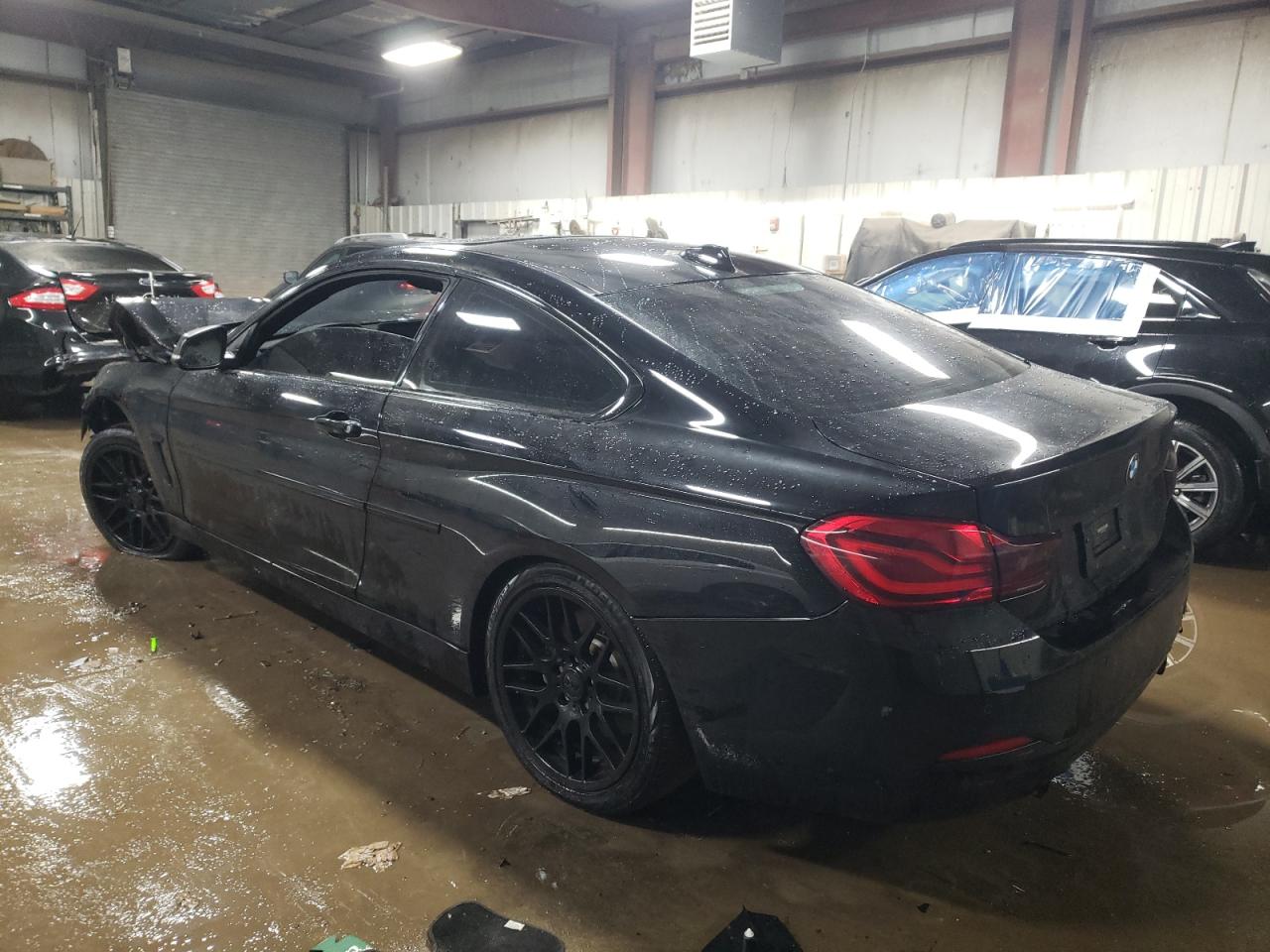 2018 BMW 4er VIN WBA4W9C52JAB93937 Copart auction photo, front end damage thumbnail 2