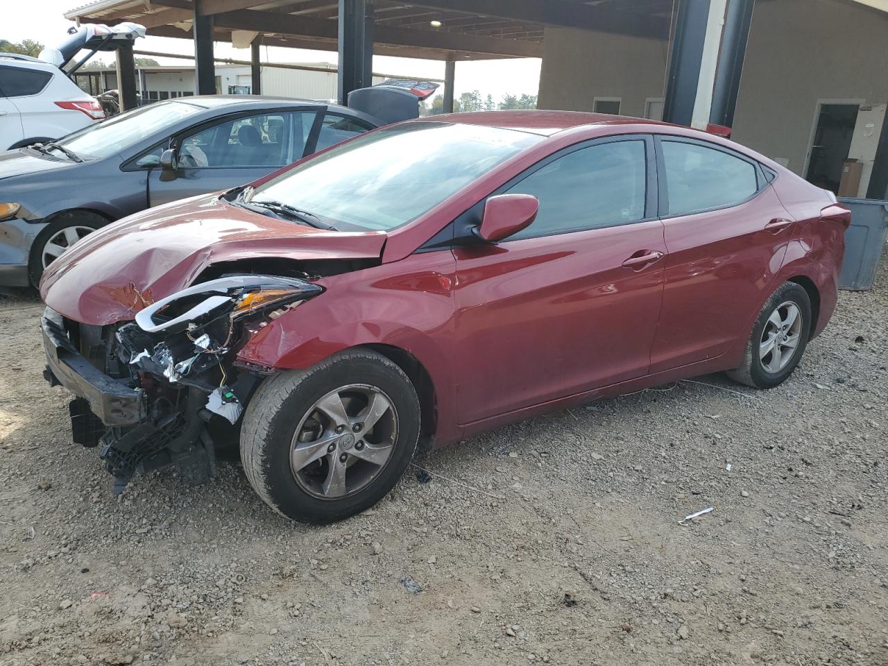 2014 Hyundai Elantra VIN 5NPDH4AE8EH486045