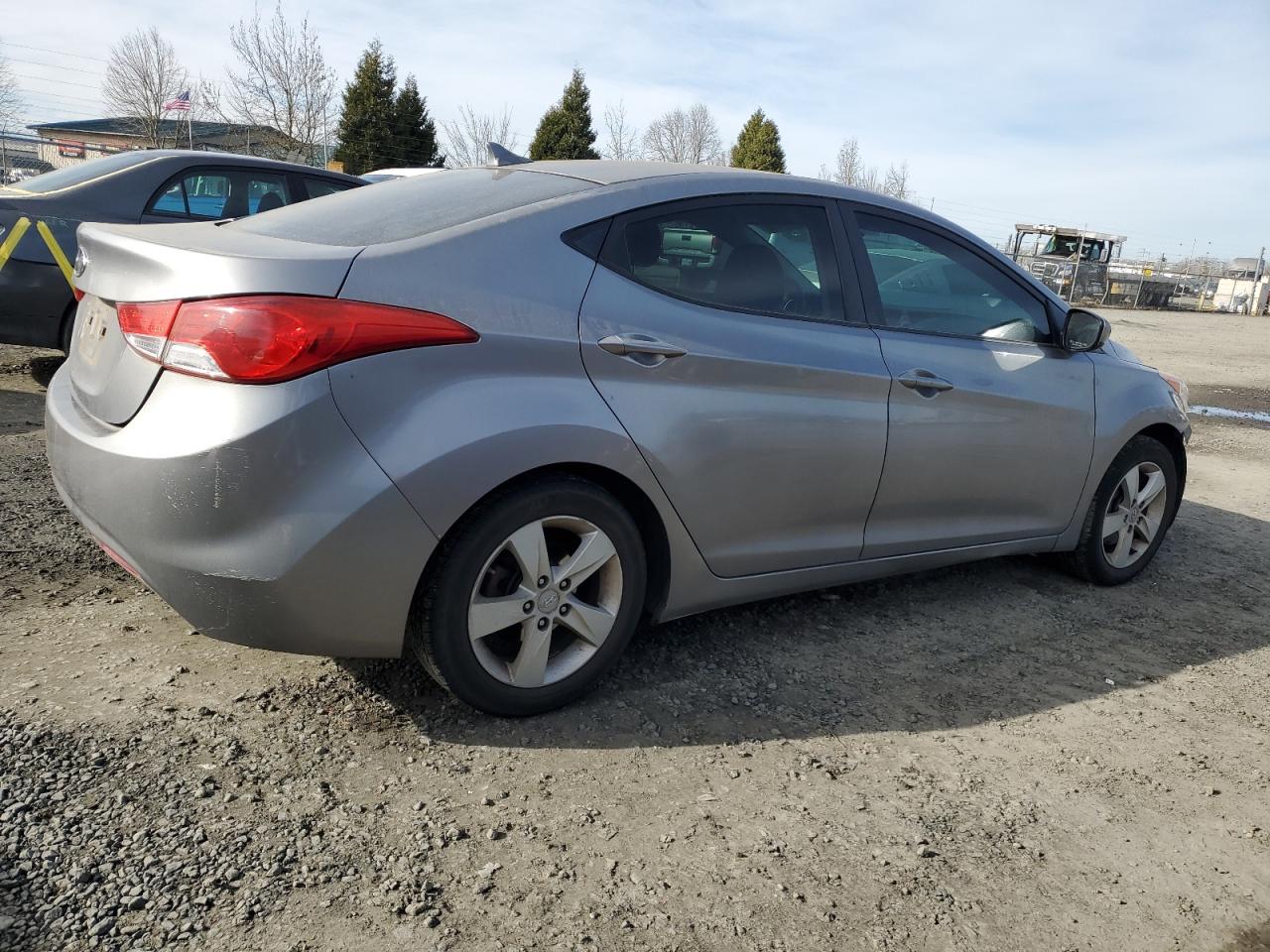 2011 Hyundai Elantra VIN KMHDH4AE9BU153298 Copart auction photo, front end damage thumbnail 3