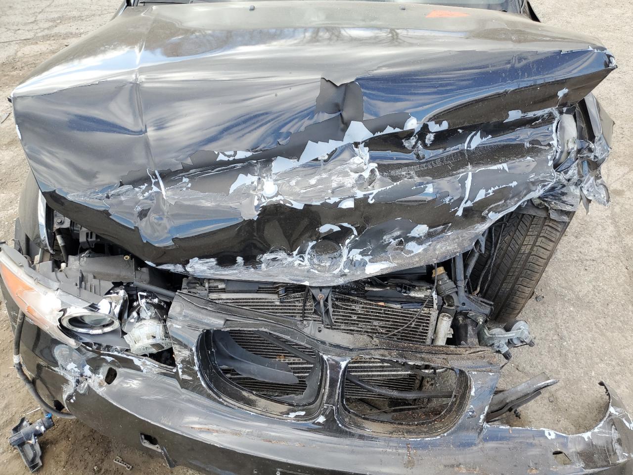 2011 BMW 1er VIN WBAUN7C50BVM24185 Copart auction photo, front end damage thumbnail 12