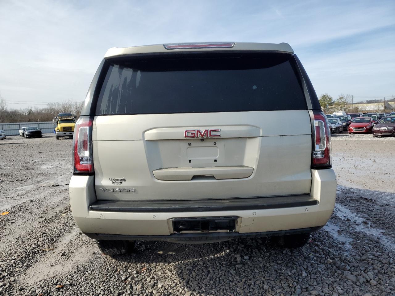 2015 GMC Yukon VIN 1GKS1BKC0FR132550 Copart auction photo, side damage thumbnail 6