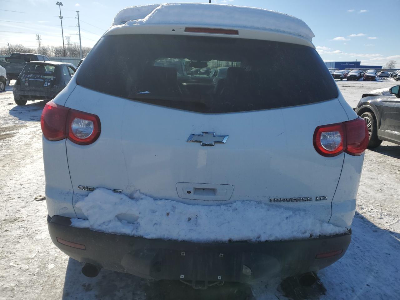 2009 Chevrolet Traverse VIN 1GNEV33D69S101267 Copart auction photo, side damage thumbnail 6