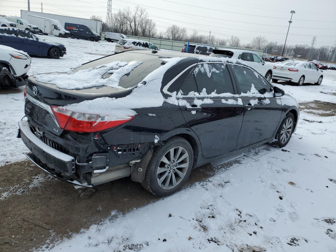 2016 Toyota Camry VIN 4T1BK1FK6GU571783 Copart auction photo, all over damage thumbnail 3