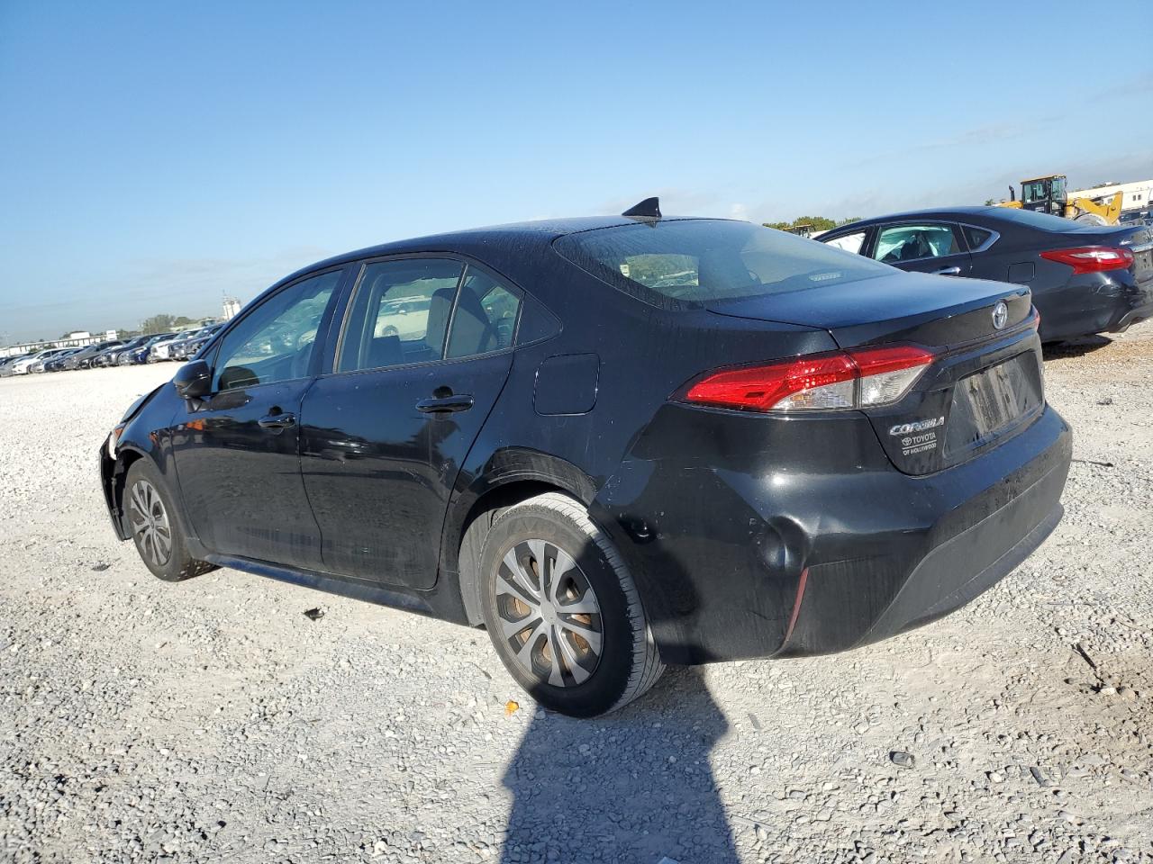 2022 Toyota Corolla VIN JTDEAMDE0NJ041357 Copart auction photo, front end / side damage thumbnail 2