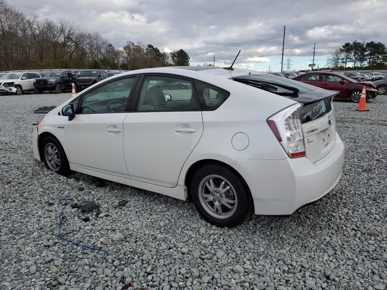 2011 Toyota Prius VIN JTDKN3DUXB0325881 Copart auction photo, front end damage thumbnail 2
