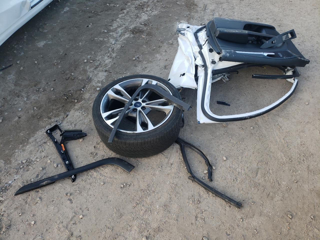 2019 Ford Fusion VIN 3FA6P0K98KR238396 Copart auction photo, side damage thumbnail 12