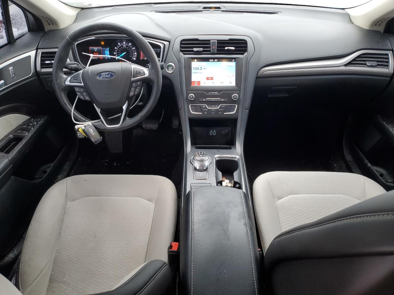 2019 Ford Fusion VIN 3FA6P0HD4KR230906 Copart auction photo, front end / side damage thumbnail 8