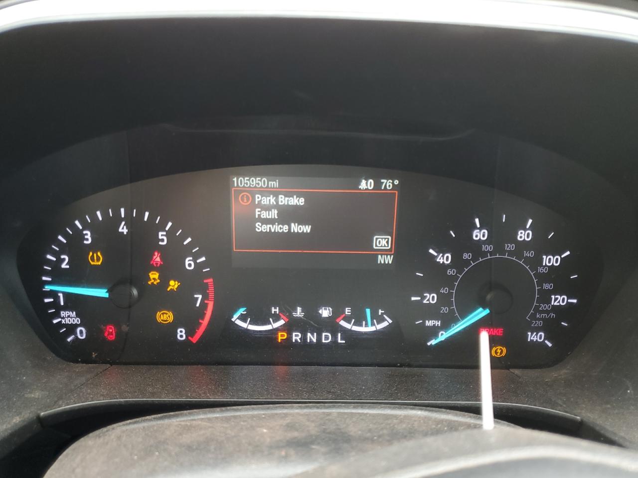 2020 Ford Escape VIN 1FMCU0G60LUB97904 Copart auction photo, front end / rear end damage thumbnail 9