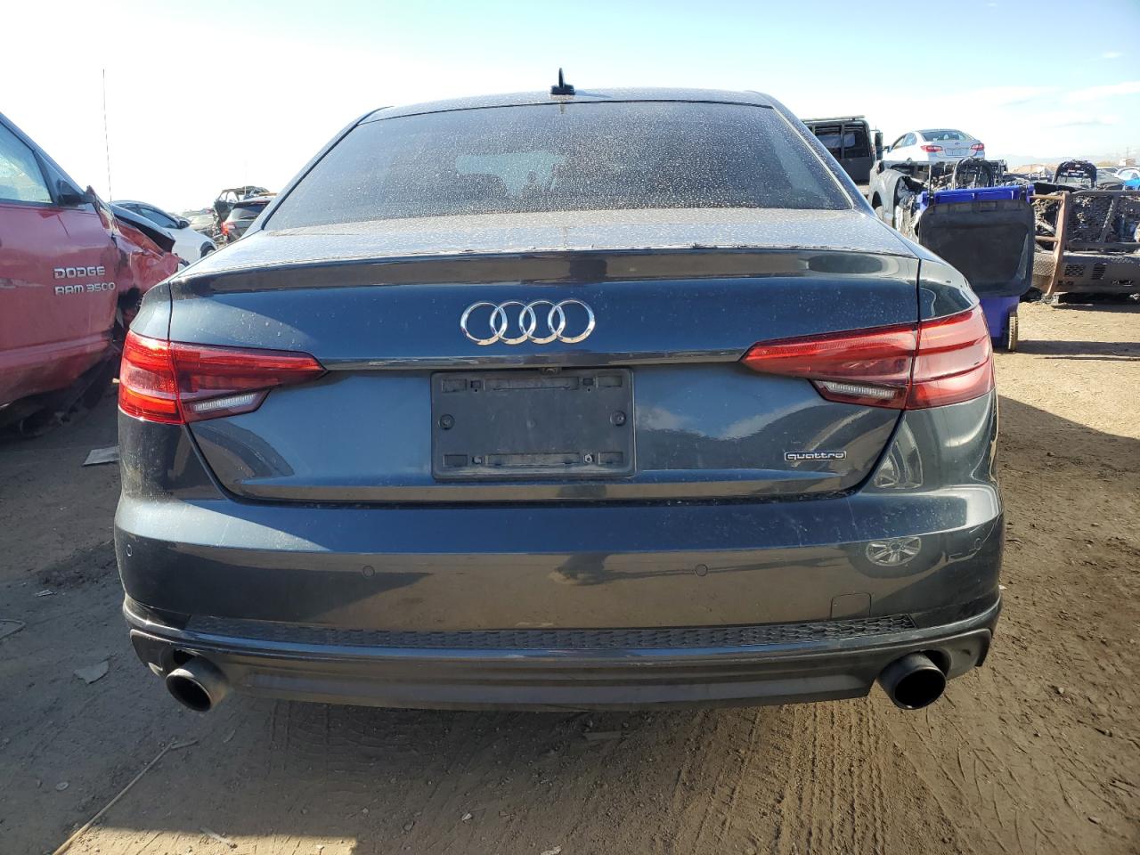 2017 Audi A4 VIN WAUFNAF41HN017624 Copart auction photo, side damage thumbnail 6
