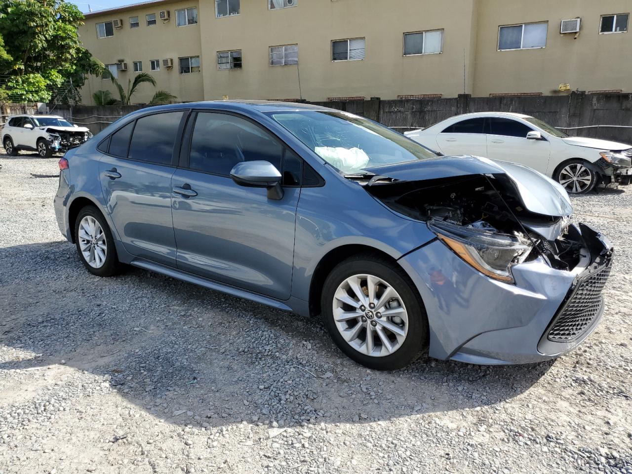 2020 Toyota Corolla VIN 5YFHPRAE0LP051912 Copart auction photo, front end damage thumbnail 4
