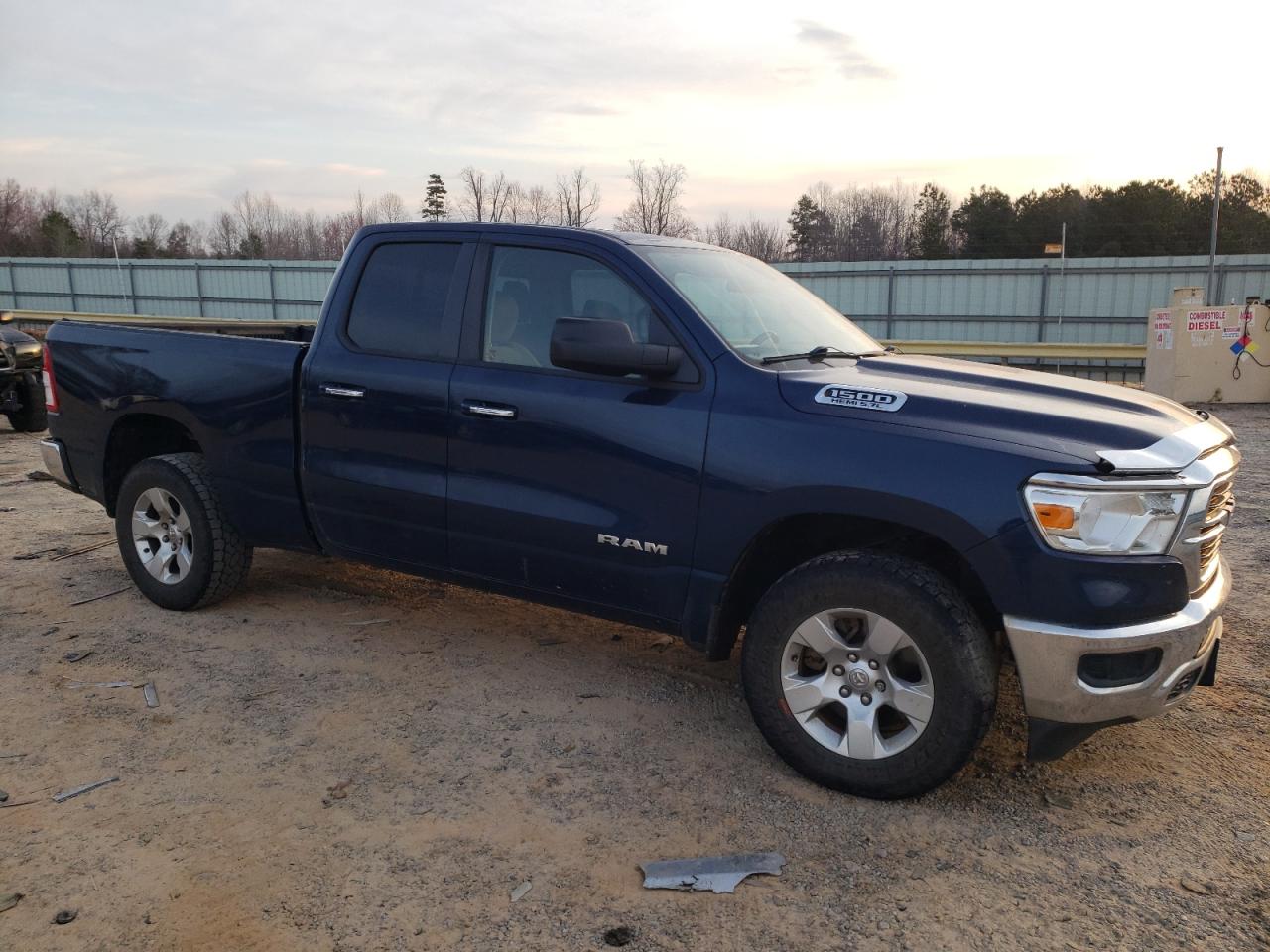 2020 RAM 1500 VIN 1C6SRFBT5LN192989 Copart auction photo, undercarriage / minor dent/scratches damage thumbnail 4