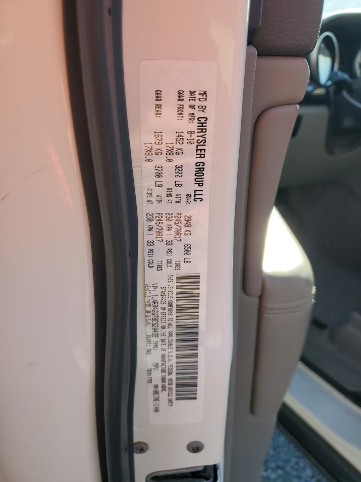 2011 Jeep Grand Cherokee VIN 1J4RR4GG7BC520439 Copart auction photo, front end damage thumbnail 12