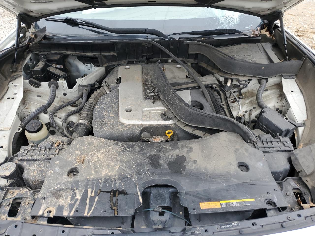 2011 Infiniti FX VIN JN8AS1MW7BM733567 Copart auction photo, all over damage thumbnail 13