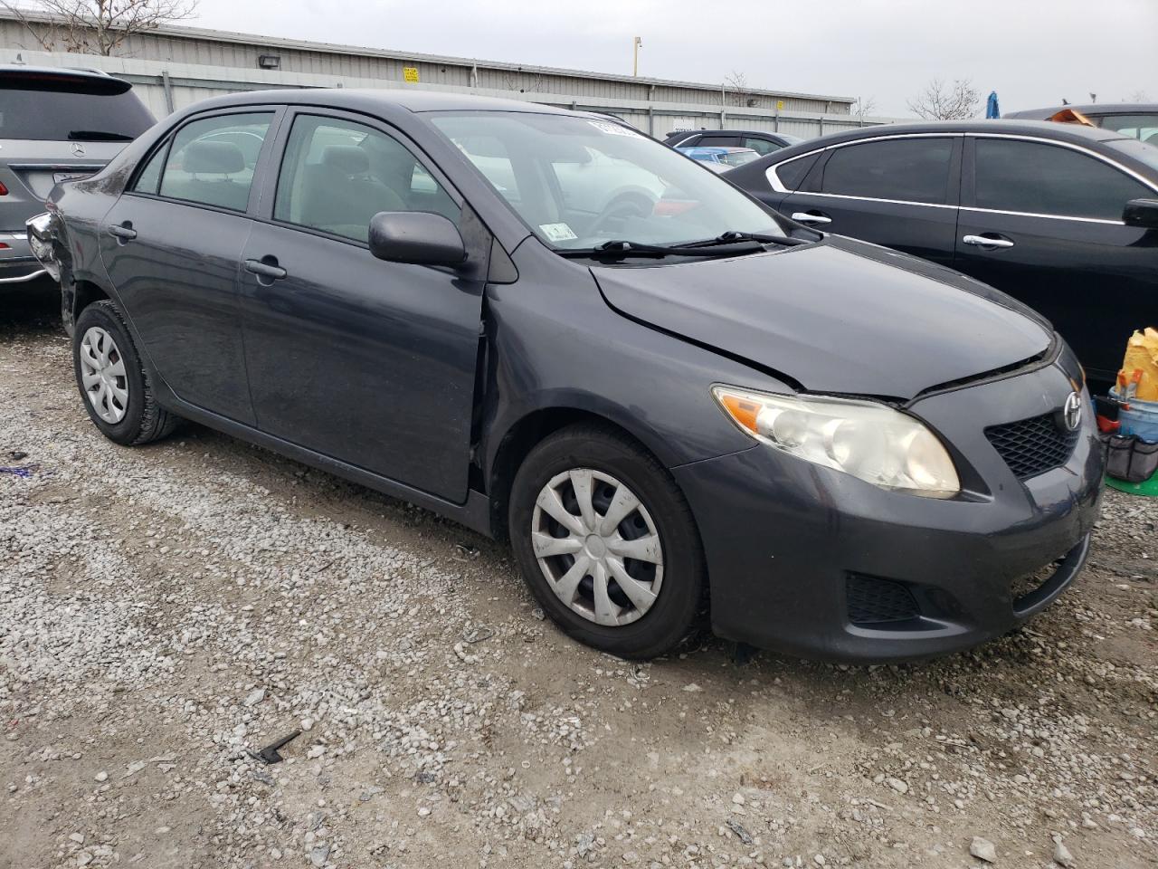 2009 Toyota Corolla VIN JTDBL40E59J051200 Copart auction photo, all over damage thumbnail 4