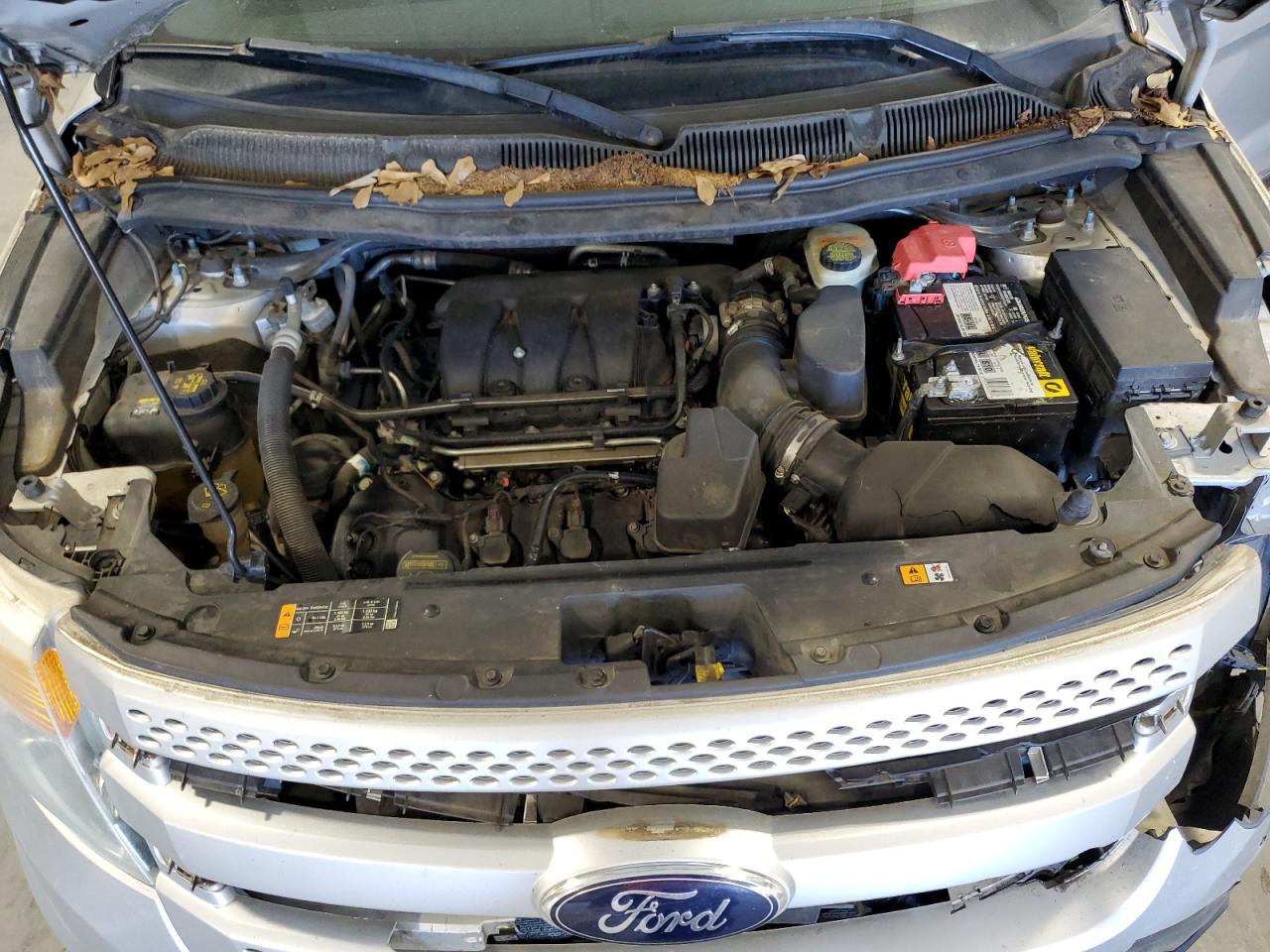 2013 Ford Explorer VIN 1FM5K7F87DGC06849 Copart auction photo, front end damage thumbnail 13