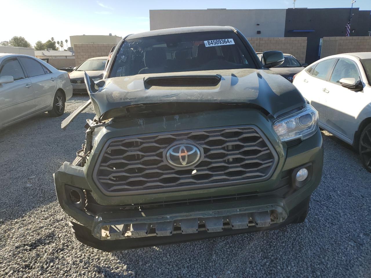 2021 Toyota Tacoma VIN 3TMAZ5CN0MM152734 Copart auction photo, all over damage thumbnail 5