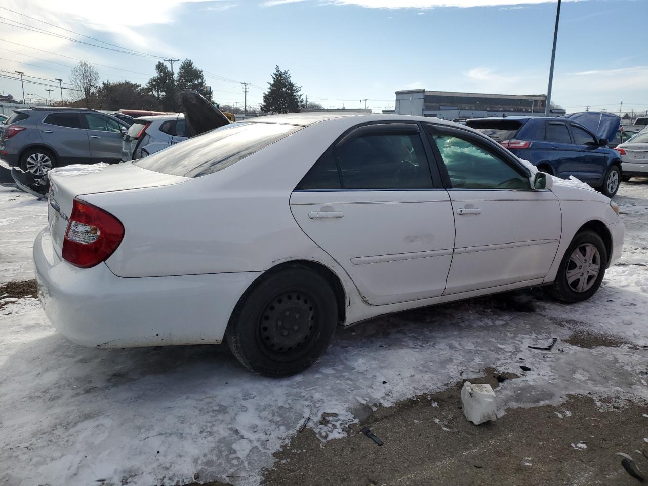 2004 Toyota Camry VIN 4T1BE32K44U296287 Copart auction photo, minor dent/scratches damage thumbnail 3