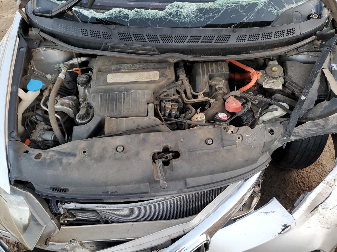 2006 Honda Civic VIN JHMFA36266S008102 Copart auction photo, front end / side damage thumbnail 11