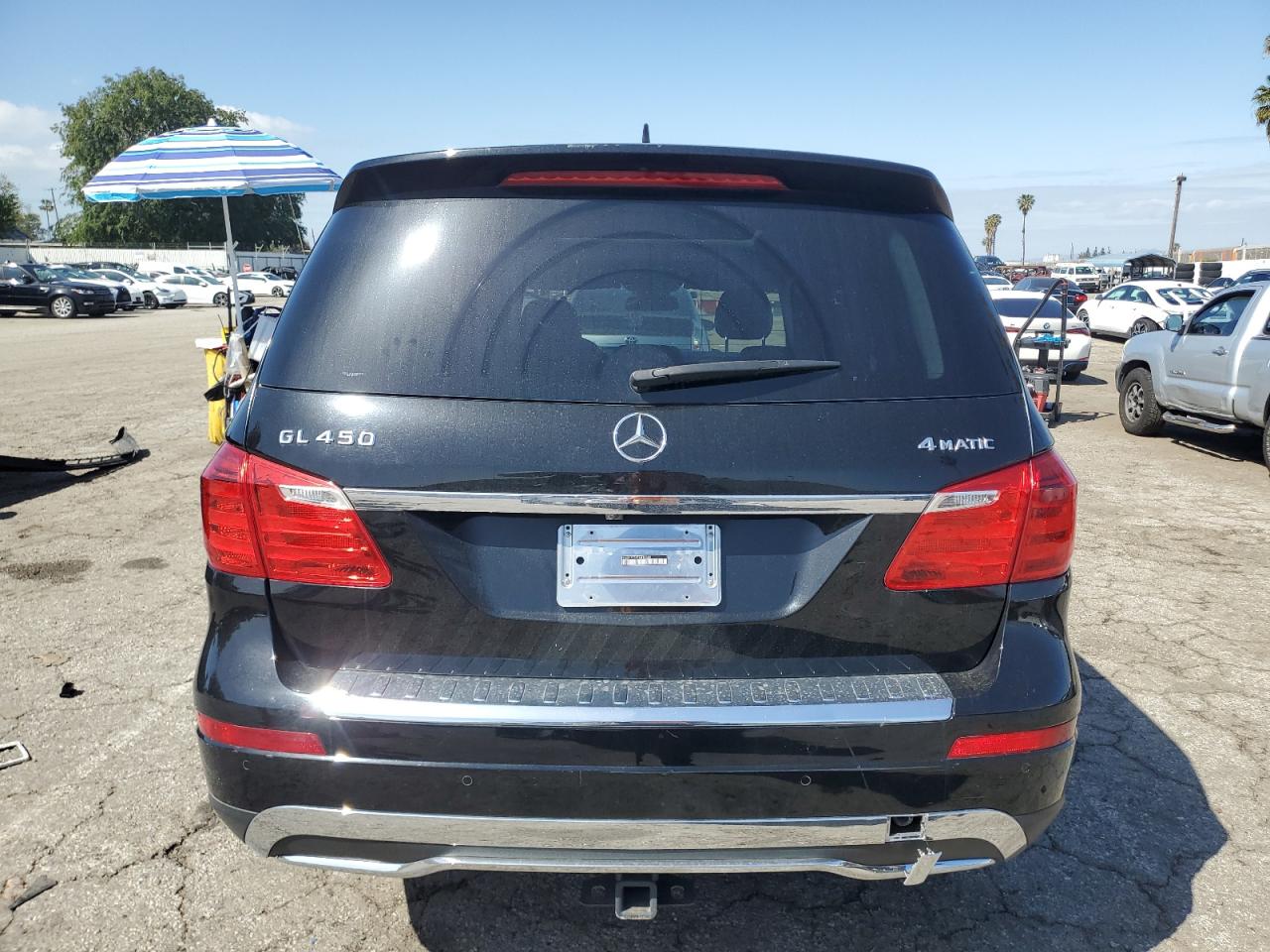 2014 Mercedes-Benz GL-klasse VIN 4JGDF7CE4EA412502 Copart auction photo, front end / minor dent/scratches damage thumbnail 6