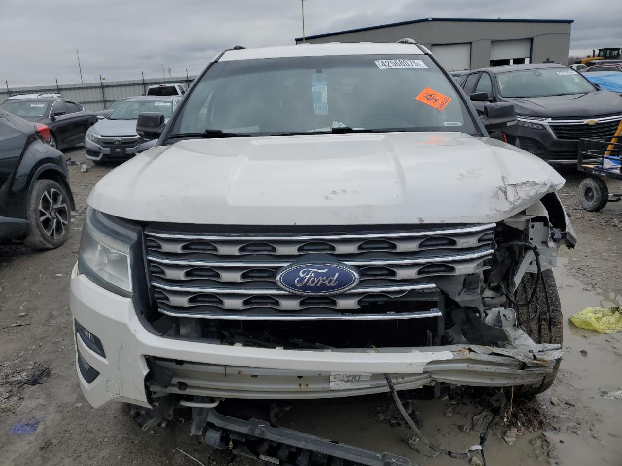 2017 Ford Explorer VIN 1FM5K8D80HGA72507 Copart auction photo, front end damage thumbnail 5