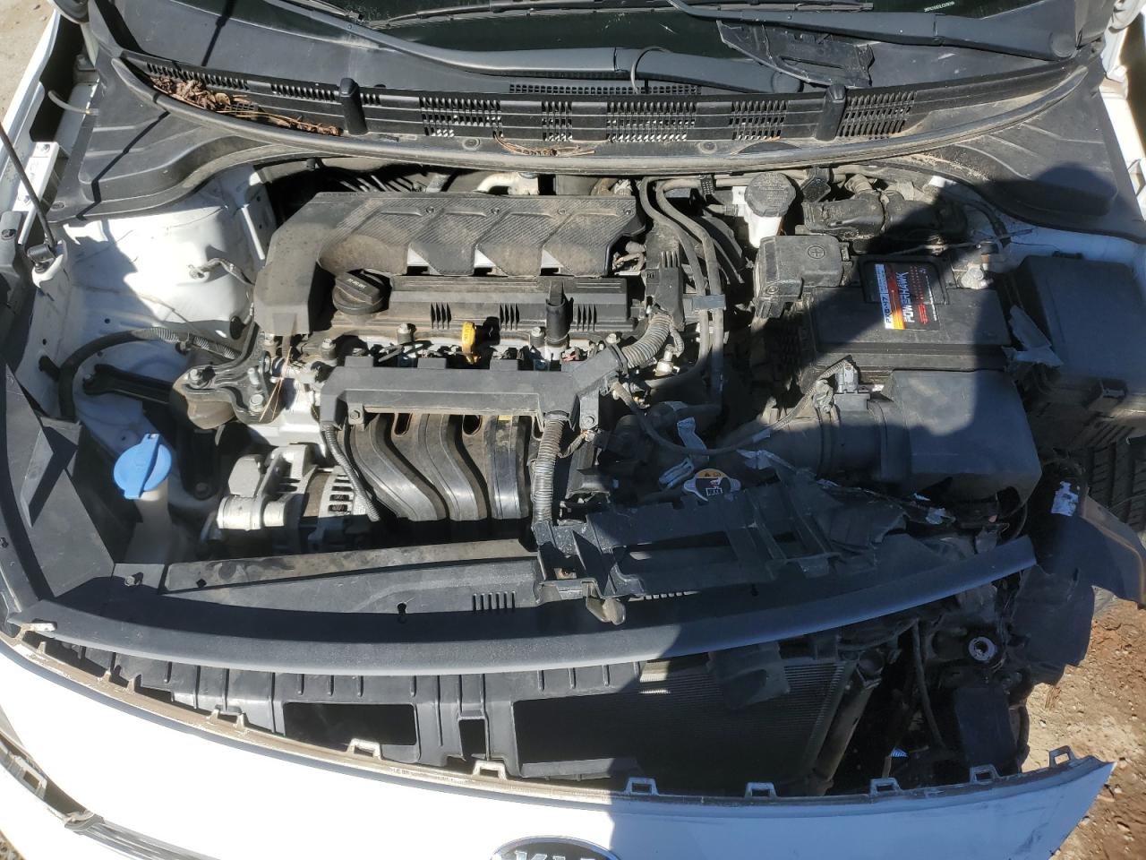 2020 KIA Rio VIN 3KPA24AD1LE339059 Copart auction photo, front end / side damage thumbnail 11