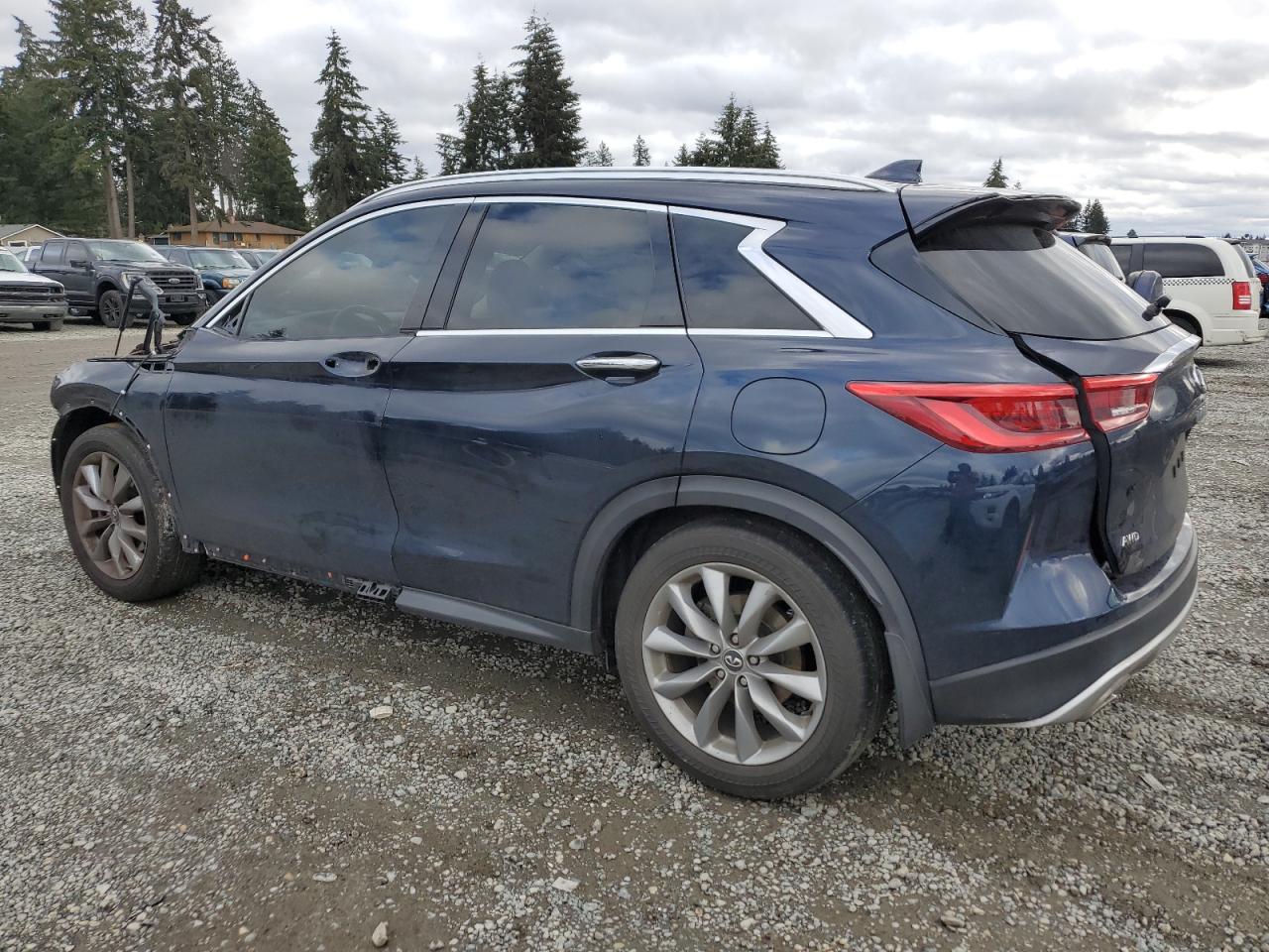 2019 Infiniti QX50 VIN 3PCAJ5M30KF136779 Copart auction photo, front end damage thumbnail 2