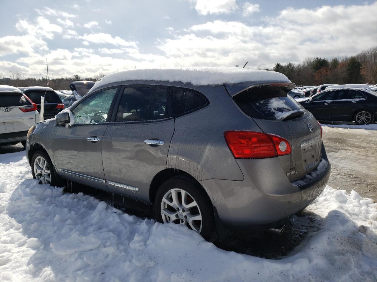 2011 Nissan Rogue VIN JN8AS5MVXBW672413 Copart auction photo, front end damage thumbnail 2