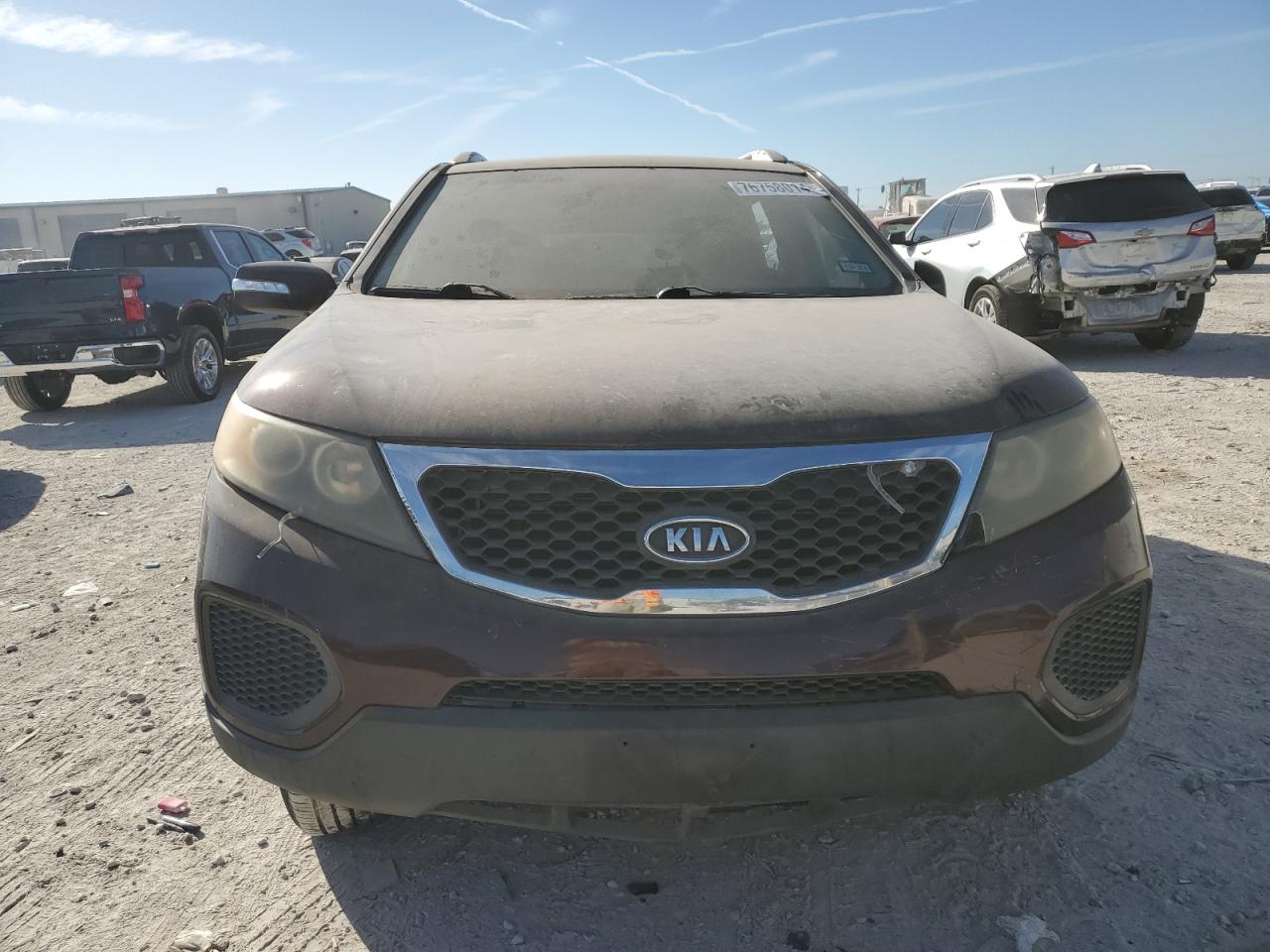 2011 KIA Sorento VIN 5XYKT4A25BG126164 Copart auction photo, all over damage thumbnail 5