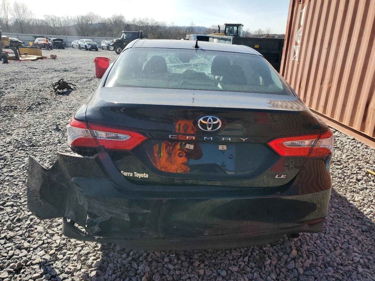 2020 Toyota Camry VIN 4T1C11AK5LU500308 Copart auction photo, front end damage thumbnail 6