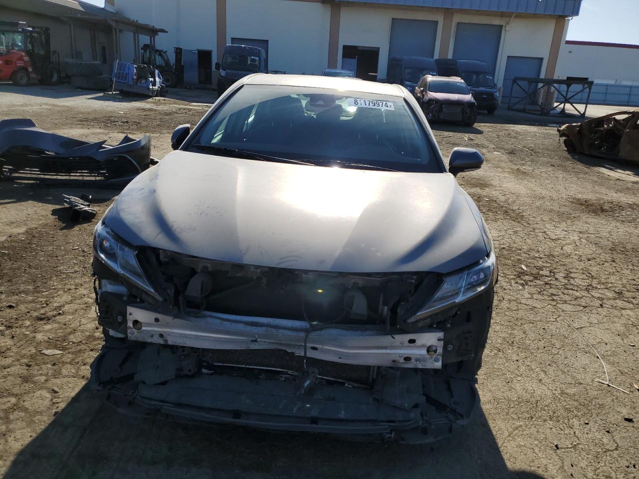 2021 Toyota Camry VIN 4T1R11AK0MU454575 Copart auction photo, front end / rear end damage thumbnail 6