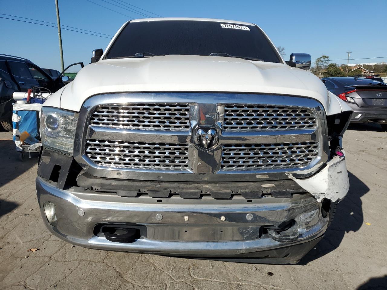 2016 RAM 1500 VIN 1C6RR7NT0GS299018 Copart auction photo, rear end / front end damage thumbnail 5