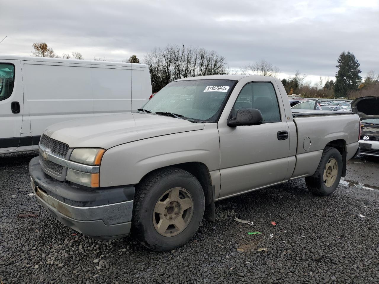 2005 Chevrolet Silverado VIN 1GCEC14X45Z150447