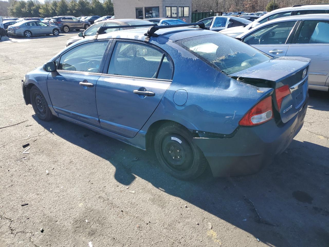 2010 Honda Civic VIN 2HGFA1F34AH503513 Copart auction photo, side / all over damage thumbnail 2