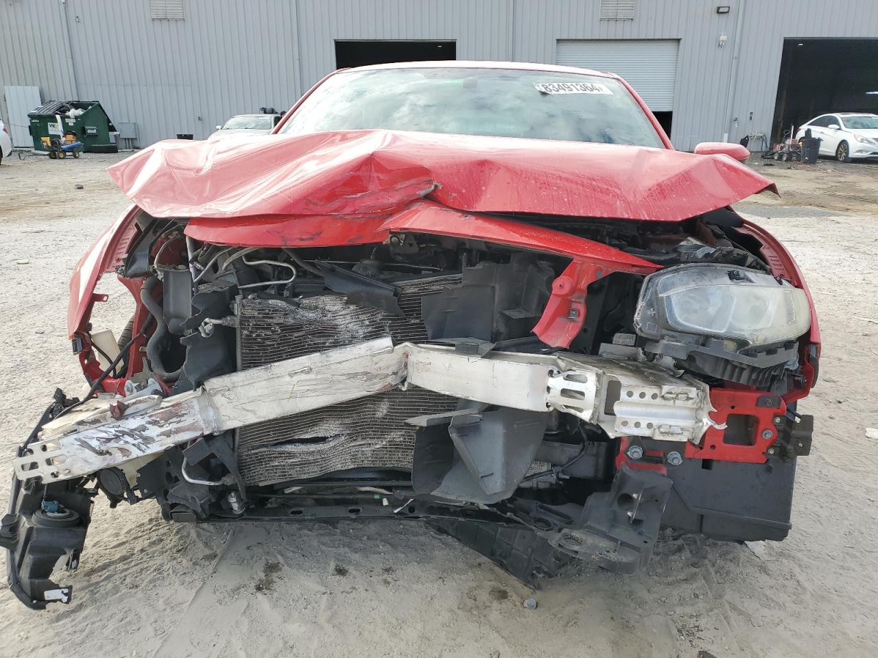 2016 Honda Civic VIN 2HGFC4B59GH310267 Copart auction photo, front end damage thumbnail 5
