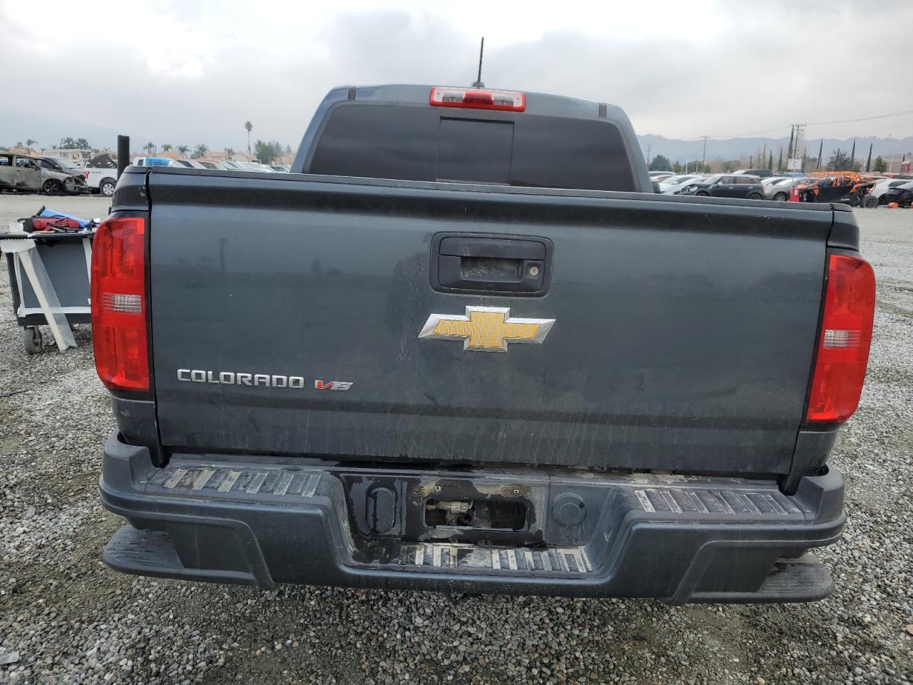 2017 Chevrolet Colorado VIN 1GCGSDEN8H1215457 Copart auction photo, front end / side damage thumbnail 6