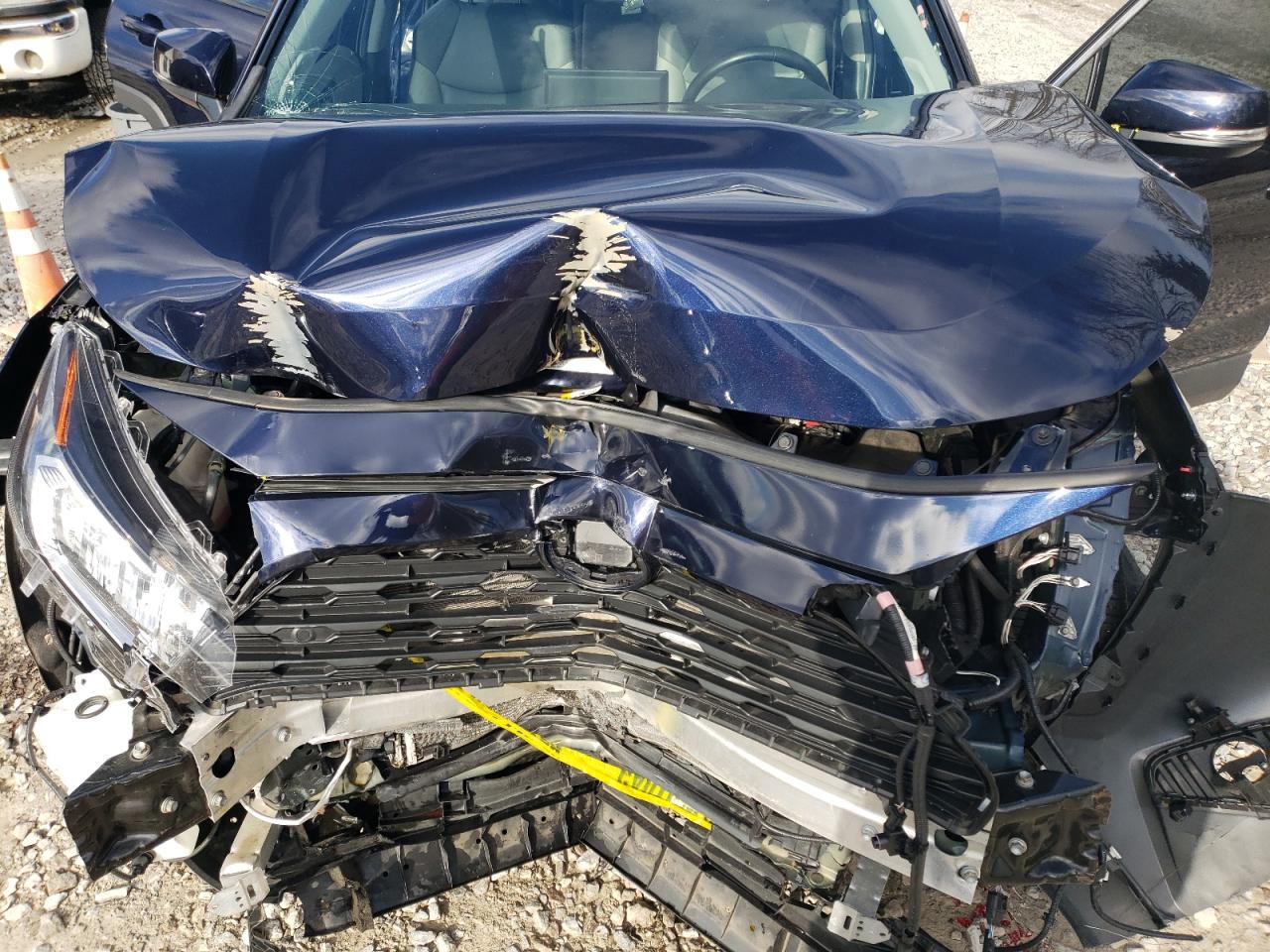 2019 Toyota RAV 4 VIN 2T3A1RFV9KW054758 Copart auction photo, front end damage thumbnail 13