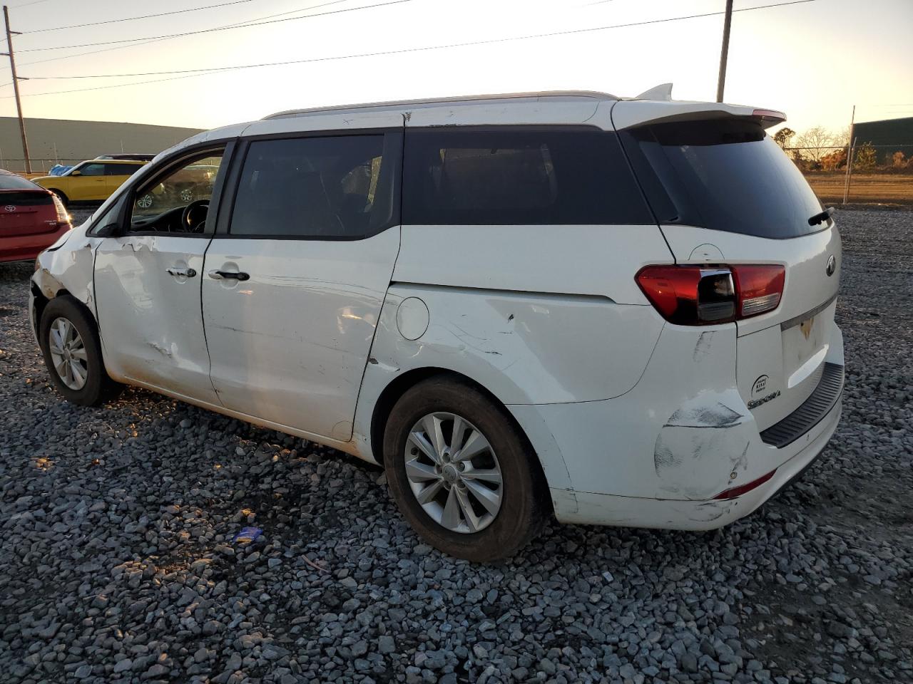 2016 KIA Sedona VIN KNDMB5C11G6098217 Copart auction photo, all over damage thumbnail 2