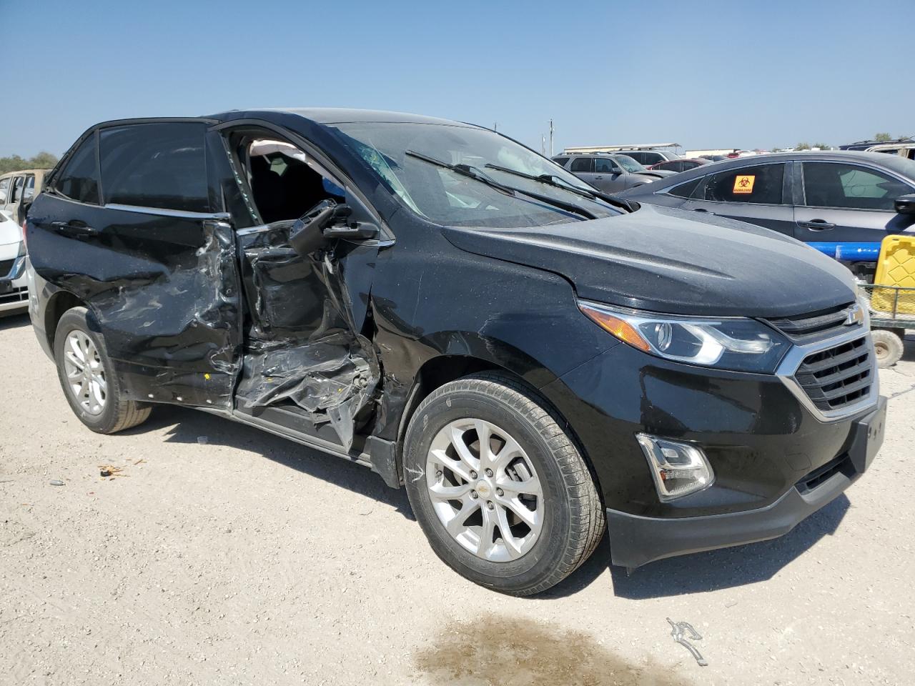 2018 Chevrolet Equinox VIN 2GNAXJEV7J6296239 Copart auction photo, side / minor dent/scratches damage thumbnail 4