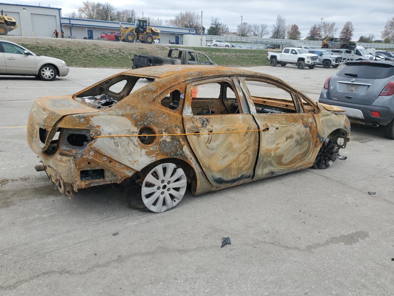 2016 Buick Verano VIN 1G4PP5SK7G4100603 Copart auction photo, burn damage thumbnail 3