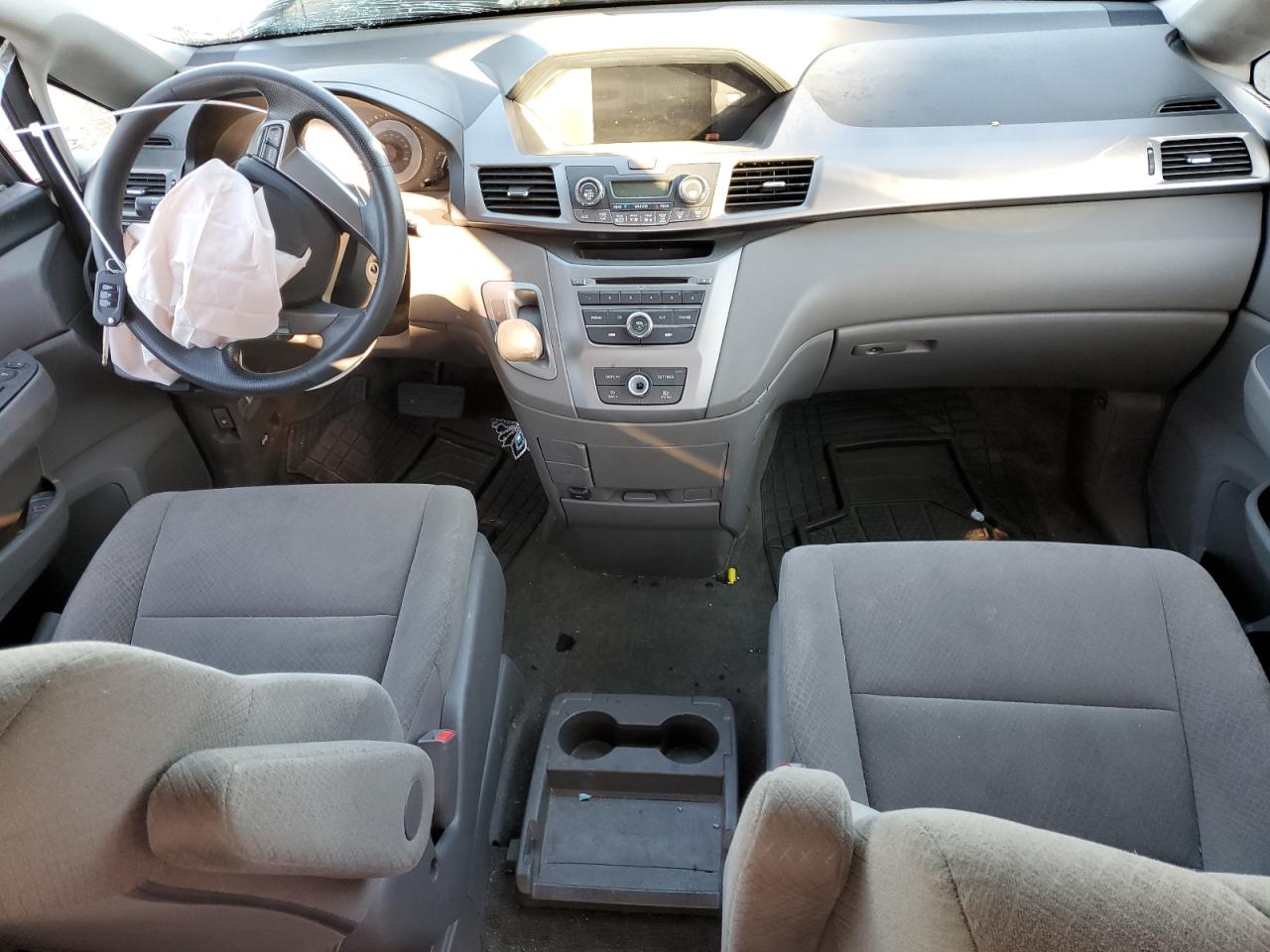 2016 Honda Odyssey VIN 5FNRL5H20GB151658 Copart auction photo, front end / undercarriage damage thumbnail 8