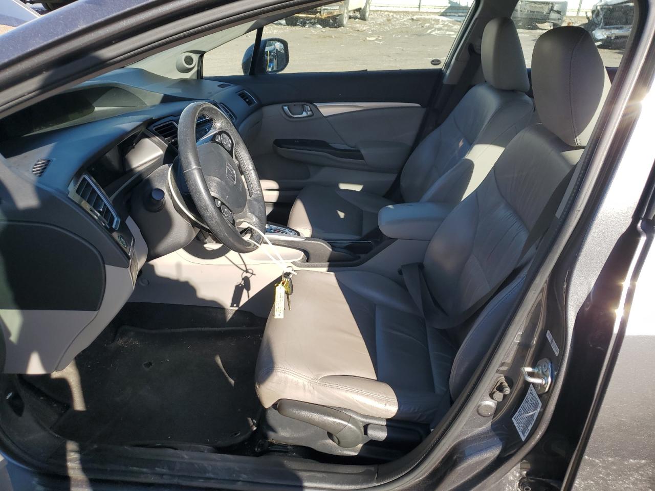 2013 Honda Civic VIN 19XFB2F9XDE005953 Copart auction photo, front end damage thumbnail 7